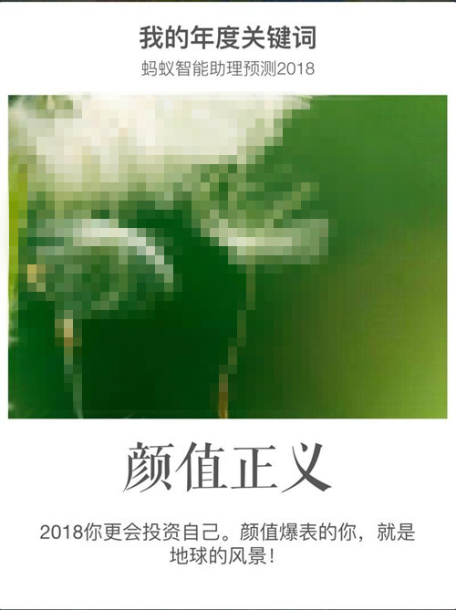 2017支付寶年賬單，2018年關(guān)鍵詞你是屬于哪類呢？